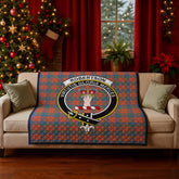 Robertson Ancient Tartan Crest Quilt